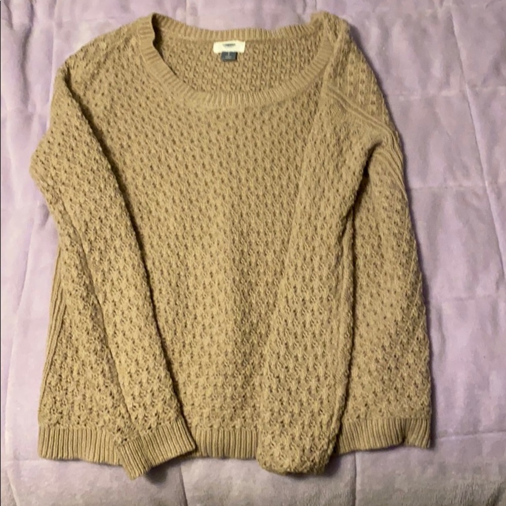 Tan warm sweater